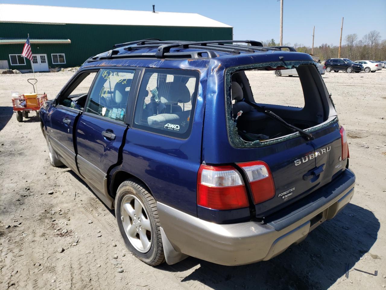 Photo 3 from auction – 2002 SUBARU FORESTER S with VIN JF1SF65572H752027