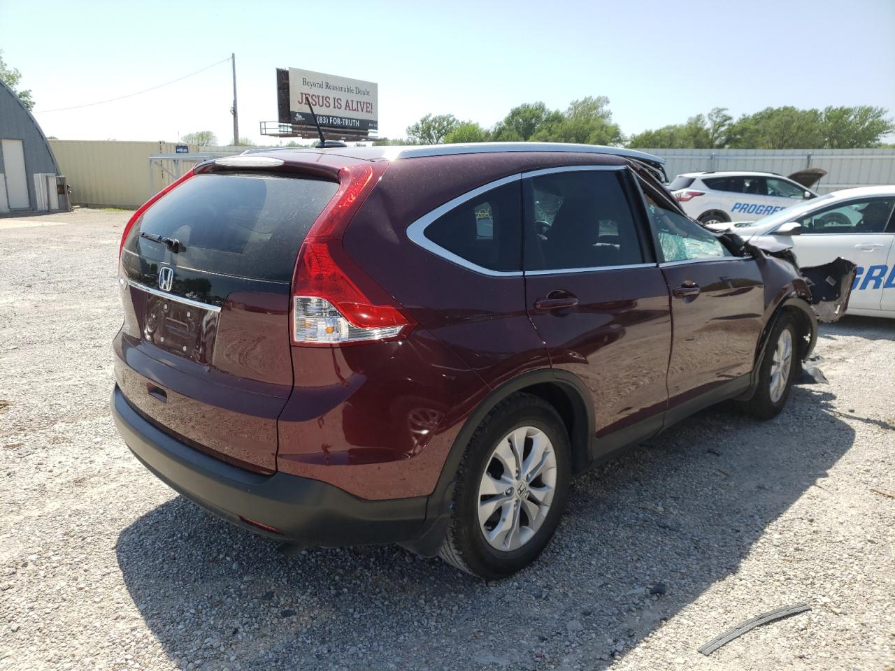 Photo 4 from auction – 2013 HONDA CR-V EXL with VIN 5J6RM3H71DL005849