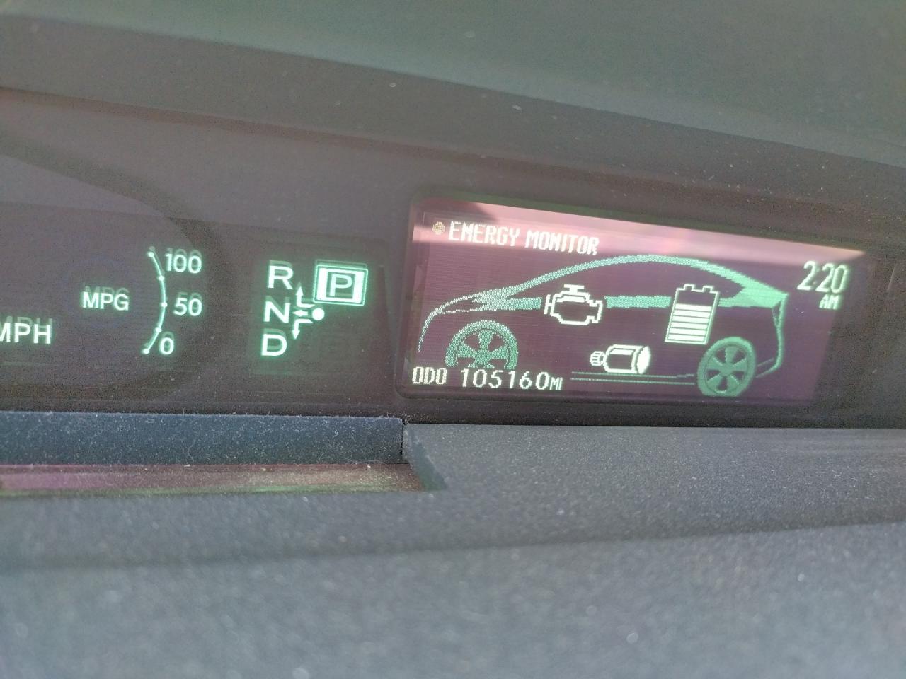 Photo 8 from auction – 2010 TOYOTA PRIUS with VIN JTDKN3DU2A0206432