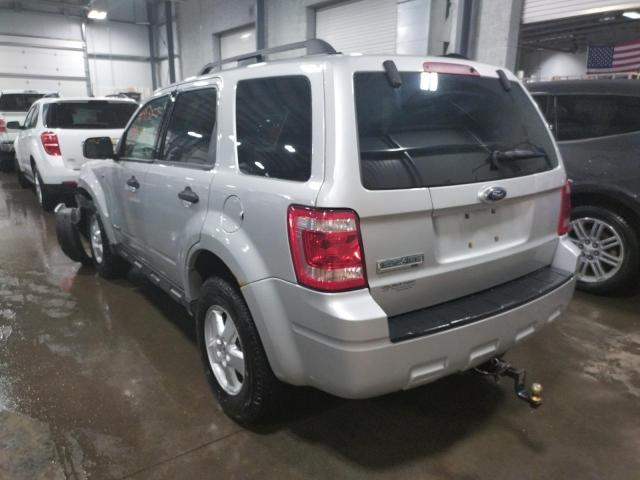 Photo 3 from auction – 2008 FORD ESCAPE XLT with VIN 1FMCU03198KA99676