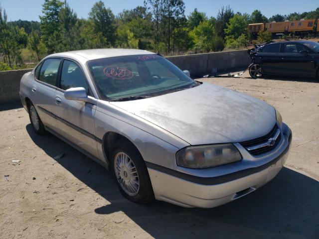 CHEVROLET IMPALA 2001 with VIN 2G1WF55K019325408 - Photo from auction
