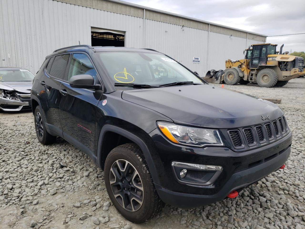 JEEP COMPASS TR 2020 with VIN 3C4NJDDB3LT227650 - Photo from auction
