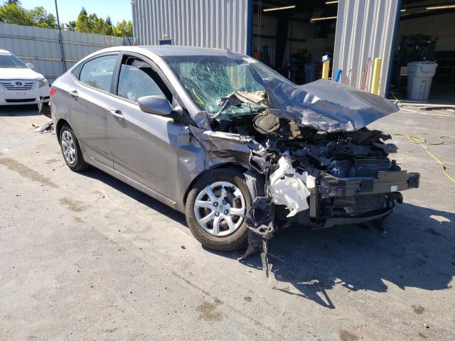 HYUNDAI ACCENT GLS 2014 with VIN KMHCT4AEXEU710525 - Photo from auction