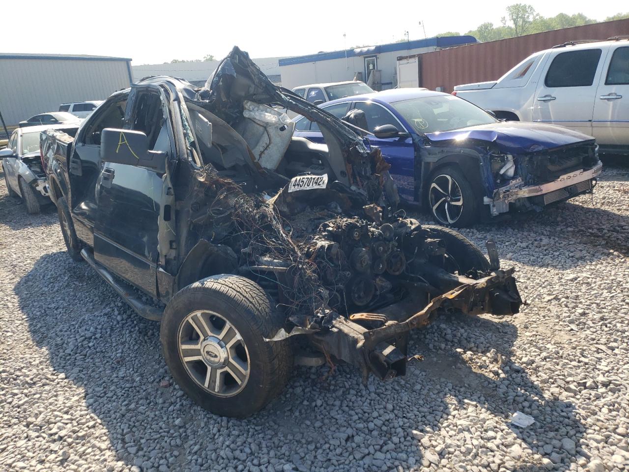 FORD F150 SUPER 2008 with VIN 1FTRW12WX8FB54060 - Photo from auction