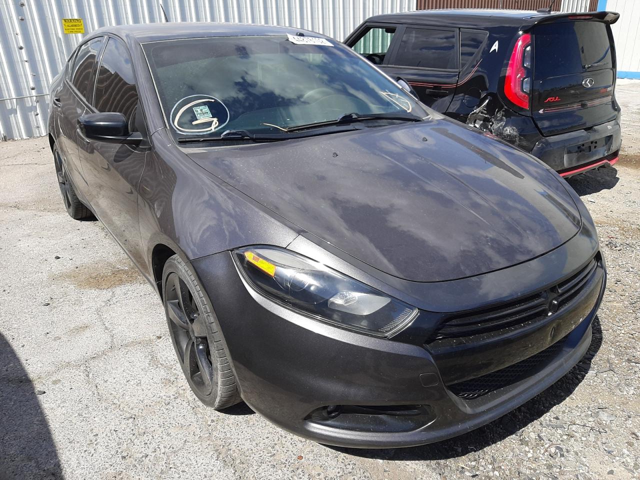 DODGE DART SXT 2015 with VIN 1C3CDFBB0FD378523 - Photo from auction