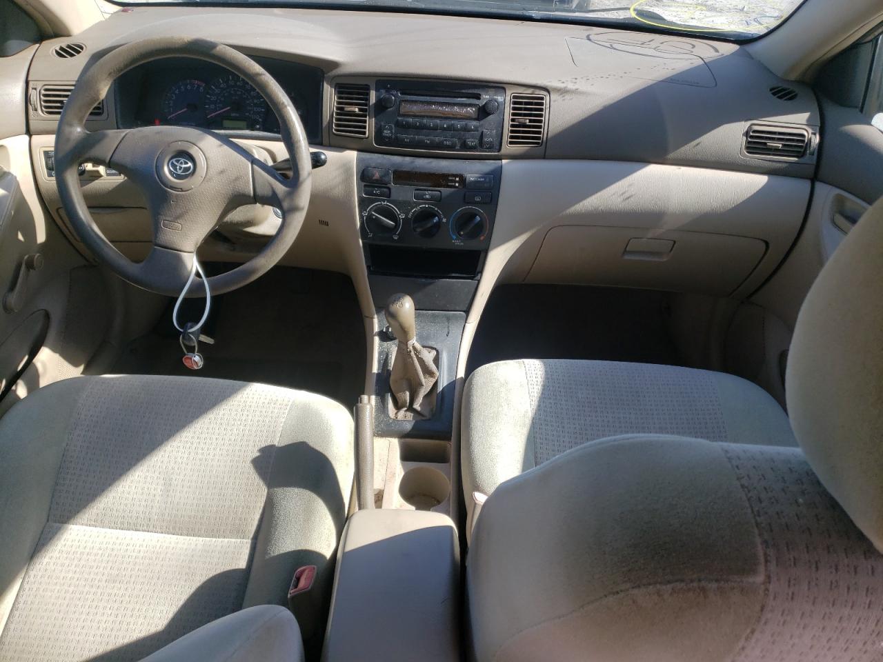 Photo 9 from auction – 2005 TOYOTA COROLLA CE with VIN 1NXBR32E95Z556277