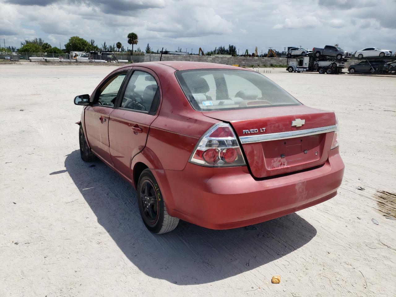 Photo 3 from auction – 2009 CHEVROLET AVEO LS with VIN KL1TD56E79B358660