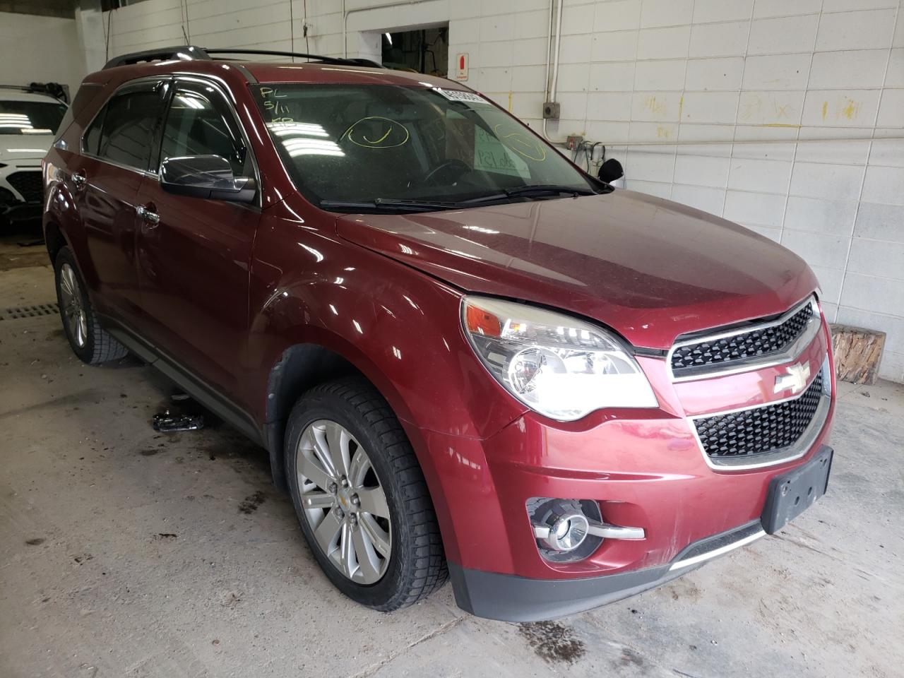 CHEVROLET EQUINOX LT 2010 with VIN 2CNFLNEW8A6405992 - Photo from auction