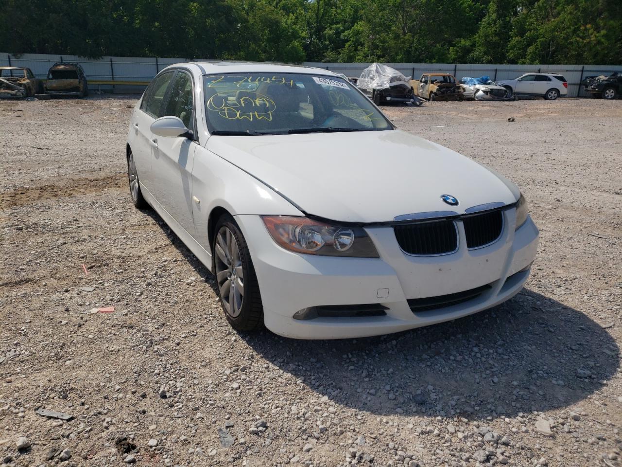 BMW 328 I SULE 2007 with VIN WBAVC53507FZ74454 - Photo from auction