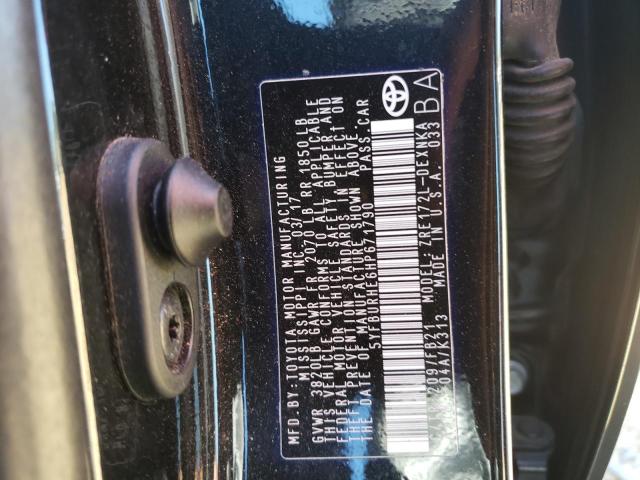 Photo 10 from auction – 2017 TOYOTA COROLLA L with VIN 5YFBURHE6HP671790