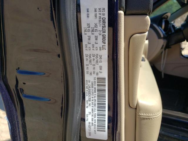 Photo 10 from auction – 2014 JEEP GRAND CHER with VIN 1C4RJEAG9EC417698