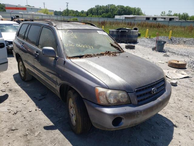 TOYOTA HIGHLANDER 2003 with VIN JTEGD21A230068239 - Photo from auction