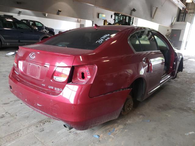 Photo 4 from auction – 2009 LEXUS GS 350 with VIN JTHCE96S590022485