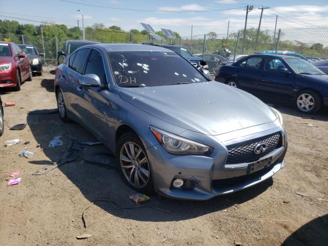 INFINITI Q50 BASE 2015 with VIN JN1BV7AR9FM422532 - Photo from auction