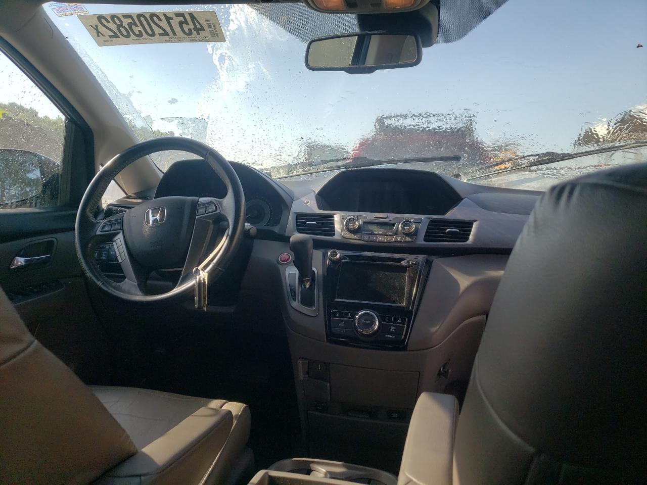 Photo 9 from auction – 2014 HONDA ODYSSEY EX with VIN 5FNRL5H62EB018965