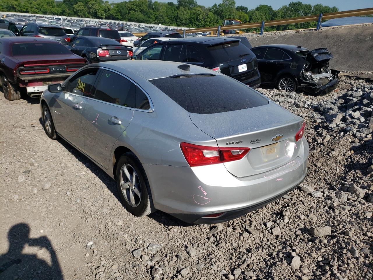 Photo 3 from auction – 2016 CHEVROLET MALIBU LS with VIN 1G1ZB5ST7GF205692