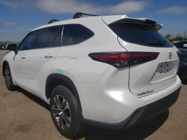 Photo 3 from auction – 2022 TOYOTA HIGHLANDER with VIN 5TDGZRBH2NS561588