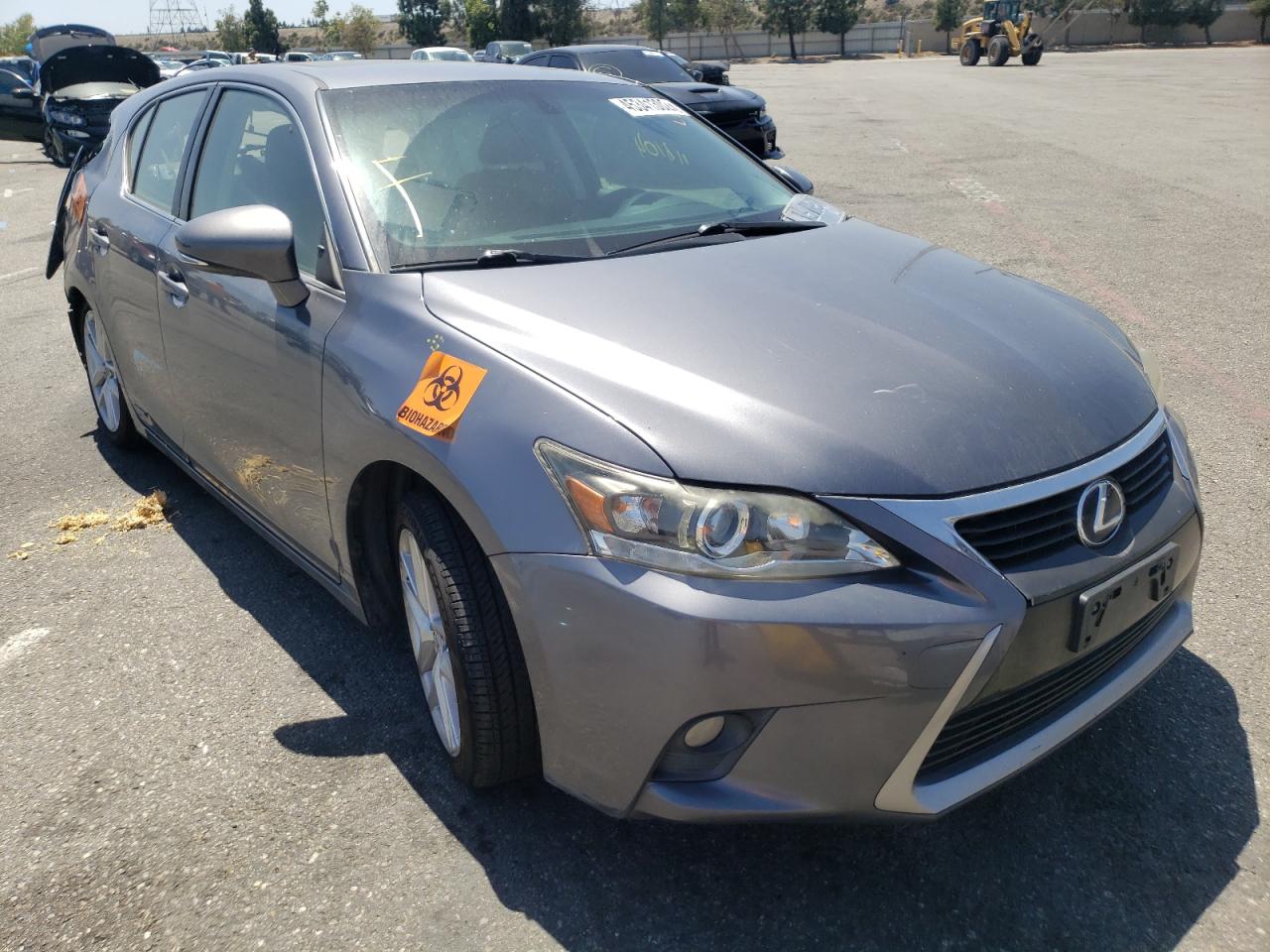 LEXUS CT 200 2014 with VIN JTHKD5BH9E2202813 - Photo from auction