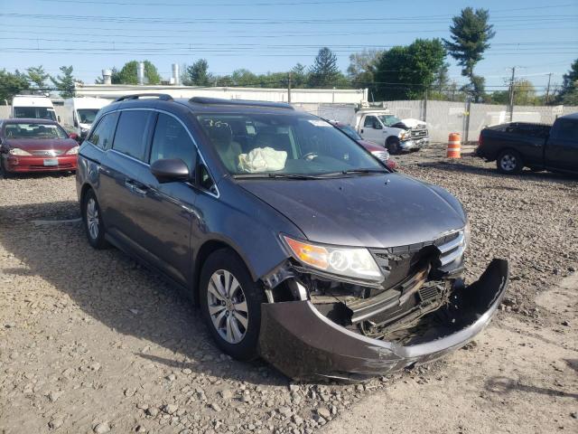 HONDA ODYSSEY EX 2015 with VIN 5FNRL5H68FB016414 - Photo from auction