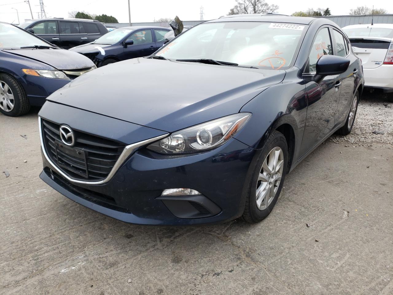 Photo 2 from auction – 2014 MAZDA 3 TOURING with VIN JM1BM1L70E1152860