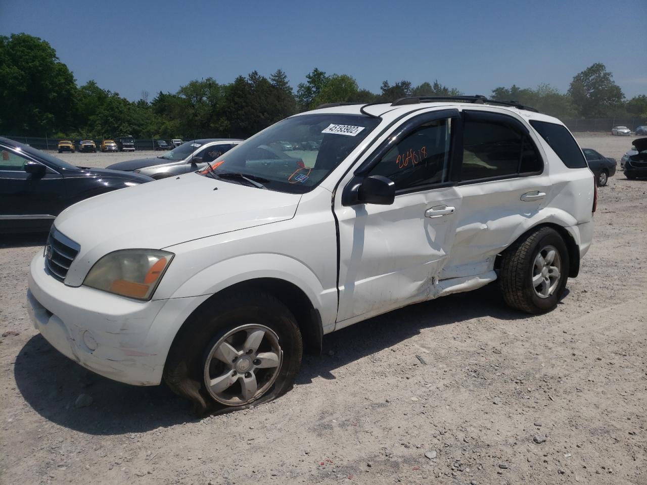 Photo 9 from auction – 2007 KIA SORENTO EX with VIN KNDJD736275728319