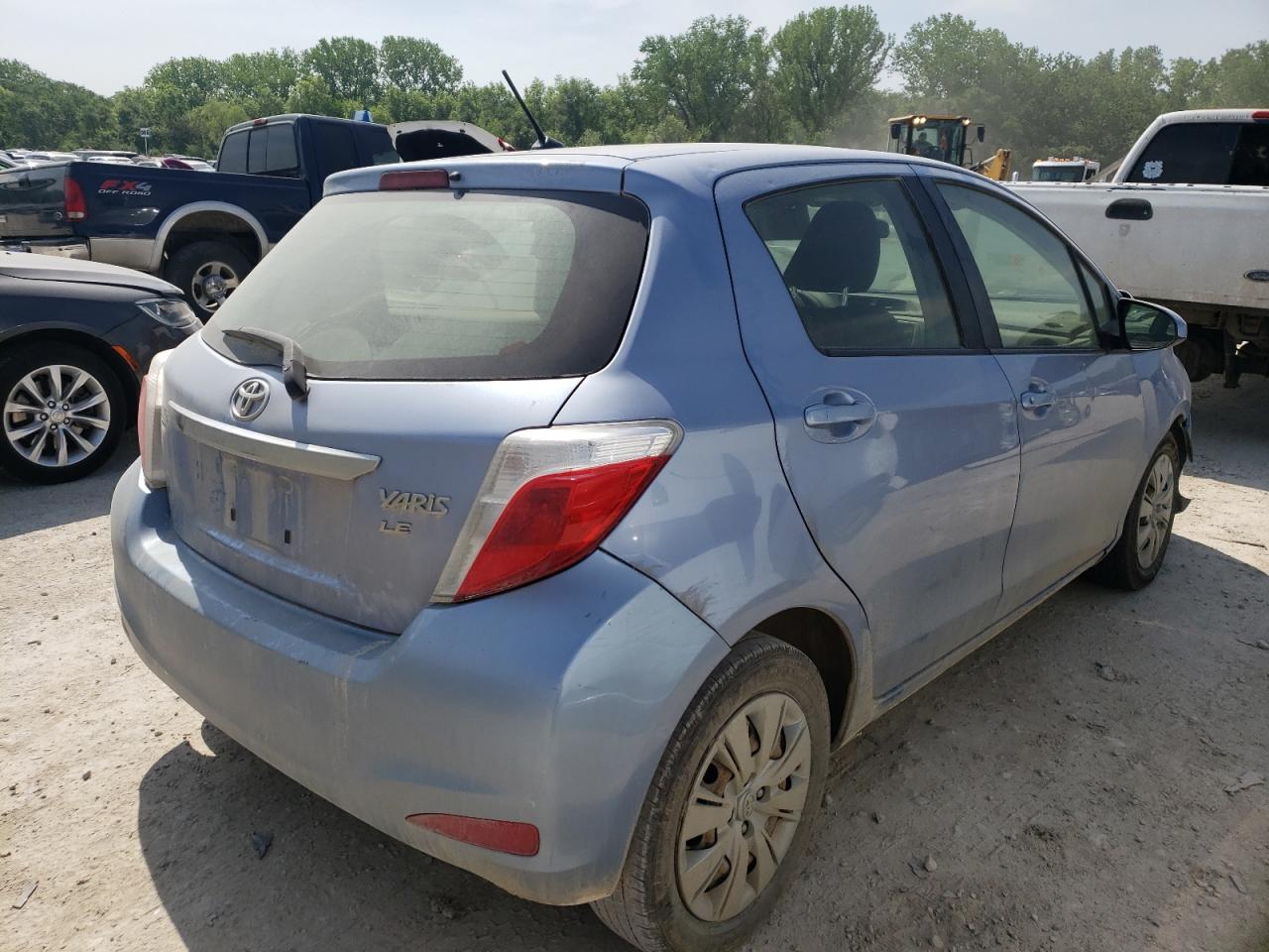 Photo 4 from auction – 2012 TOYOTA YARIS with VIN JTDKTUD38CD528703