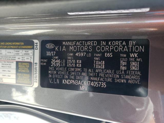 Photo 10 from auction – 2018 KIA SPORTAGE E with VIN KNDPN3AC6J7405735