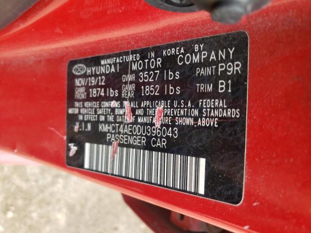 Photo 10 from auction – 2013 HYUNDAI ACCENT GLS with VIN KMHCT4AE0DU396043