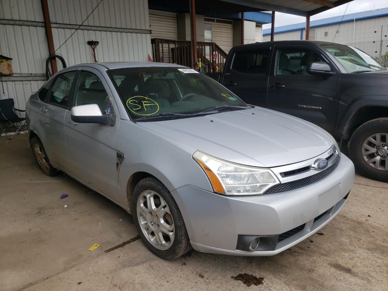 FORD FOCUS SE 2008 with VIN 1FAHP35N48W101545 - Photo from auction