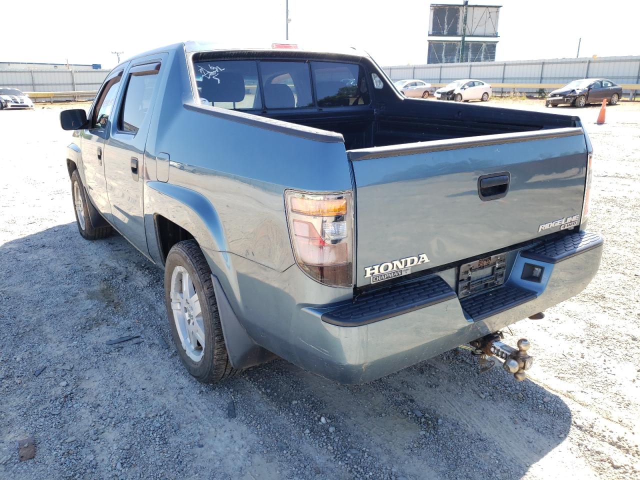 Photo 3 from auction – 2007 HONDA RIDGELINE with VIN 2HJYK16237H512879