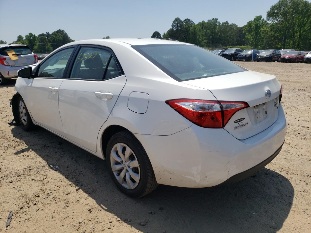 Photo 3 from auction – 2016 TOYOTA COROLLA L with VIN 5YFBURHE1GP421551
