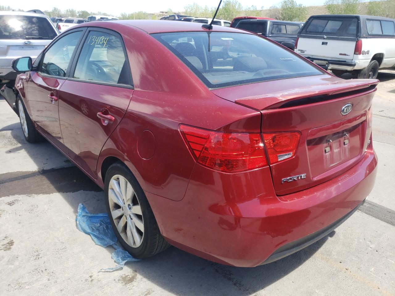 Photo 3 from auction – 2012 KIA FORTE SX with VIN KNAFW4A36C5590685
