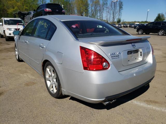 Photo 3 from auction – 2008 NISSAN MAXIMA SE with VIN 1N4BA41E48C816796