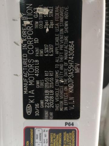 Photo 10 from auction – 2017 KIA SOUL + with VIN KNDJP3A55H7430864