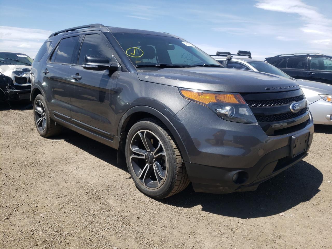 FORD EXPLORER S 2015 with VIN 1FM5K8GT1FGB59345 - Photo from auction
