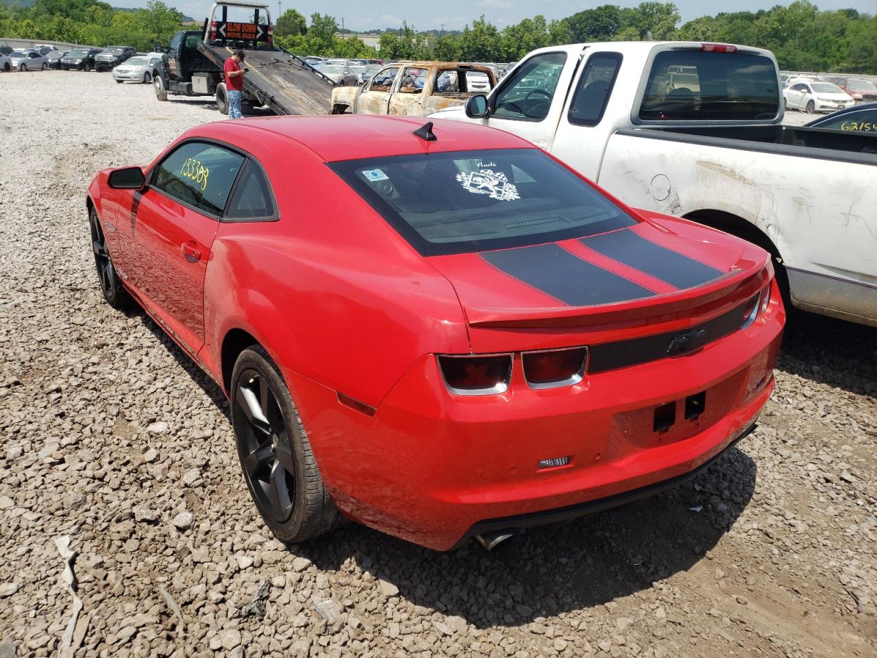 Photo 3 from auction – 2010 CHEVROLET CAMARO LT with VIN 2G1FC1EV3A9205470