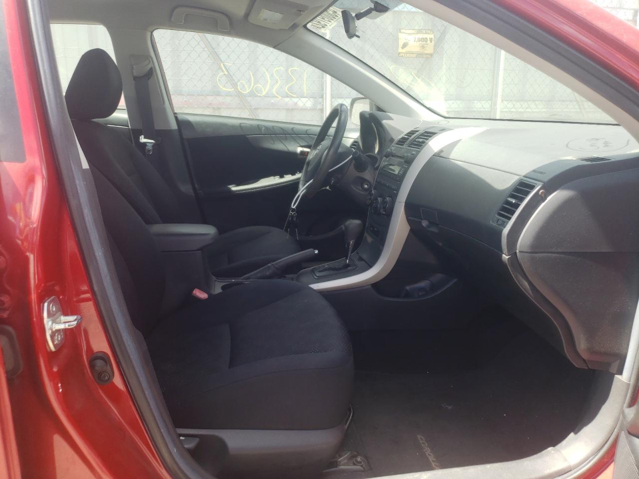 Photo 5 from auction – 2009 TOYOTA COROLLA BA with VIN 1NXBU40E49Z006501