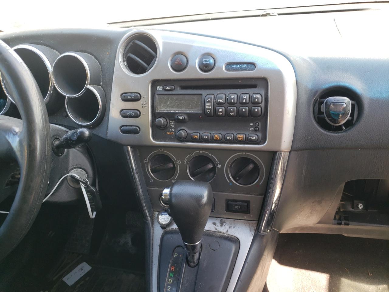 Photo 9 from auction – 2007 PONTIAC VIBE with VIN 5Y2SL65827Z438803