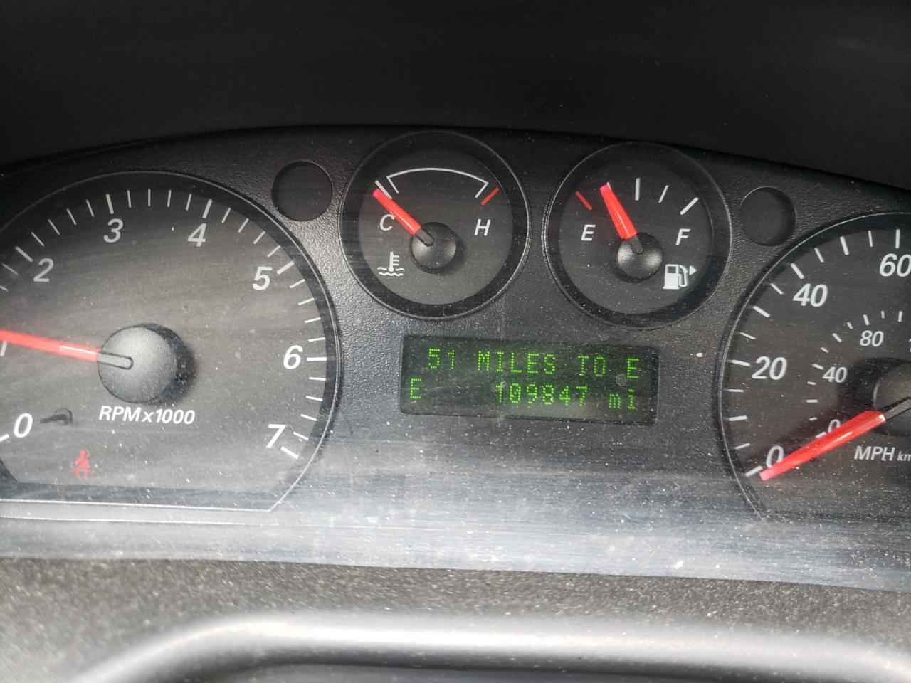 Photo 8 from auction – 2005 MERCURY SABLE LS P with VIN 1MEFM55S45A633008