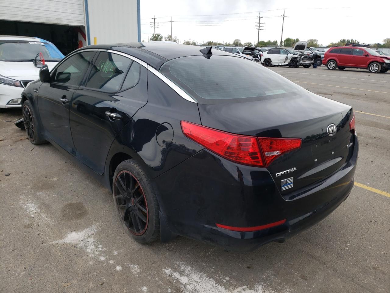Photo 3 from auction – 2013 KIA OPTIMA EX with VIN 5XXGN4A70DG095456