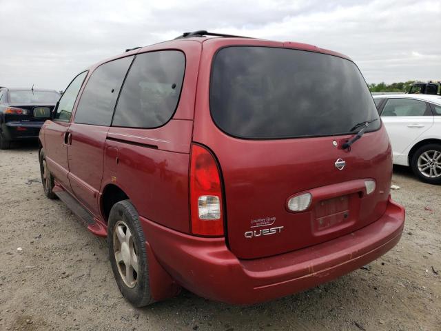 Photo 3 from auction – 2001 NISSAN QUEST GXE with VIN 4N2ZN15TX1D813970