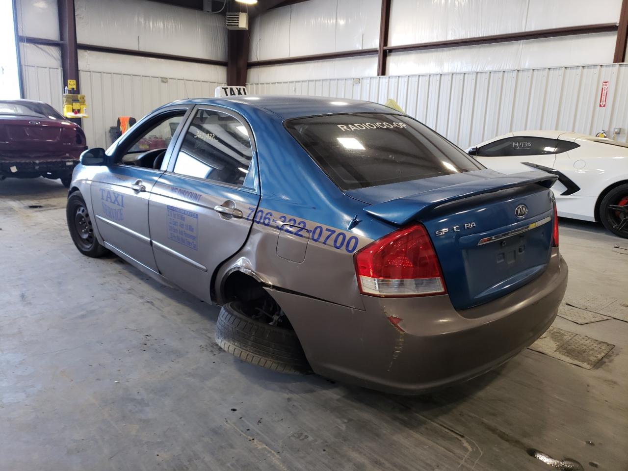 Photo 3 from auction – 2009 KIA SPECTRA EX with VIN KNAFE221295631150