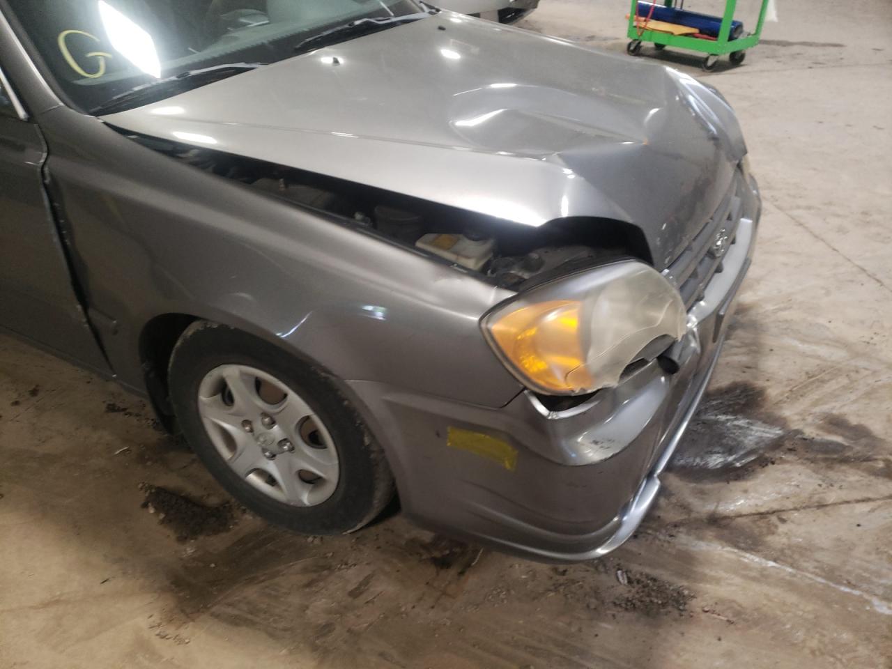 Photo 9 from auction – 2003 HYUNDAI ACCENT GL with VIN KMHCG35C83U259440