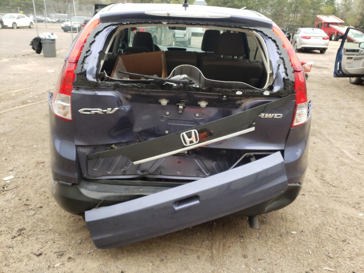 Photo 9 from auction – 2014 HONDA CR-V EX with VIN 5J6RM4H57EL079234