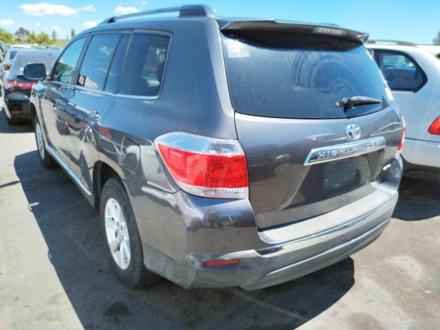 Photo 3 from auction – 2013 TOYOTA HIGHLANDER with VIN 5TDBK3EH9DS216547