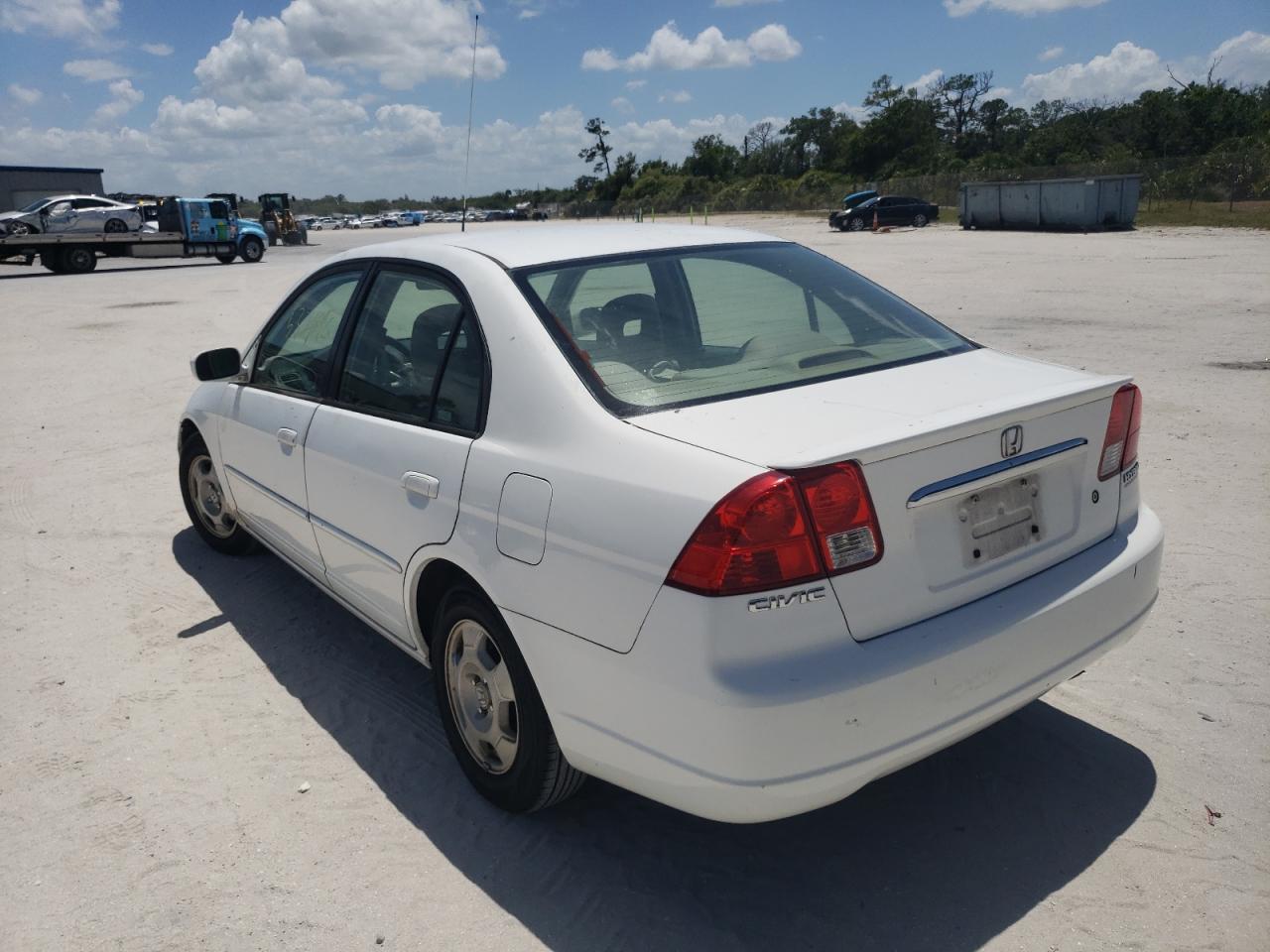 Photo 3 from auction – 2003 HONDA CIVIC HYBR with VIN JHMES96673S007812