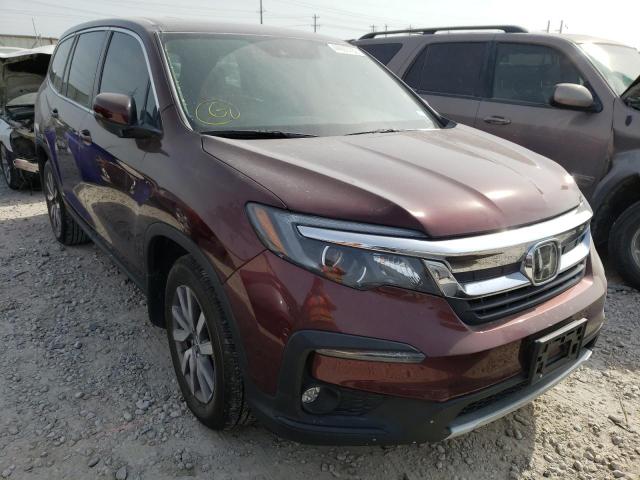HONDA PILOT EXL 2019 with VIN 5FNYF5H57KB027439 - Photo from auction