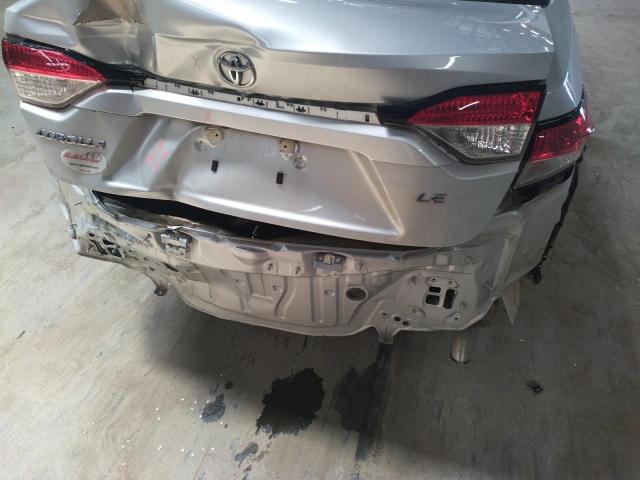 Photo 9 from auction – 2021 TOYOTA COROLLA LE with VIN 5YFEPMAE3MP147881