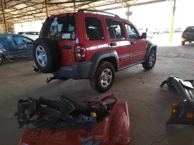 Photo 4 from auction – 2005 JEEP LIBERTY SP with VIN 1J4GL48KX5W574221