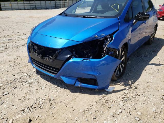Photo 9 from auction – 2021 NISSAN VERSA SR with VIN 3N1CN8FV0ML913952
